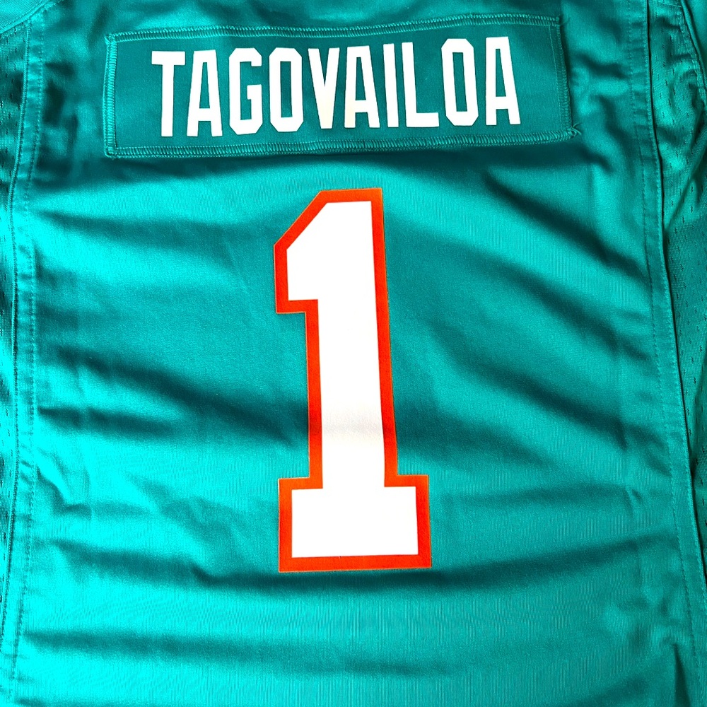 Miami Dolphins Tua Tagovailoa Jersey